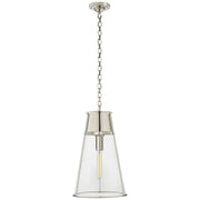 Robinson Large Pendant in Polished Nickel
