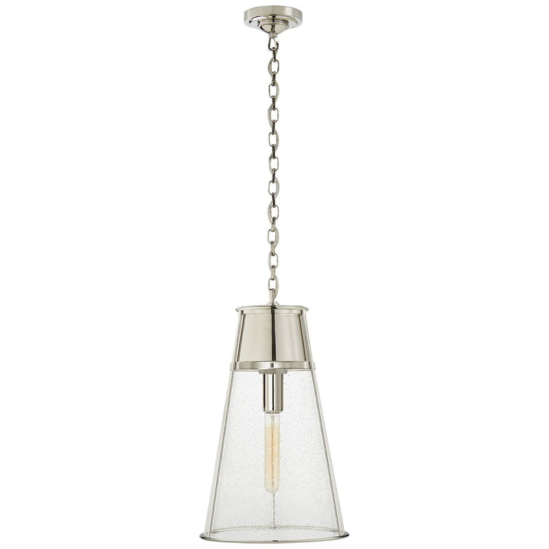 Robinson Large Pendant in Polished Nickel