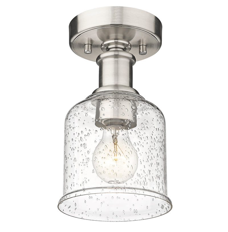 Bryant 1 Light 5.5" Flush Mount in Brushed Nickel