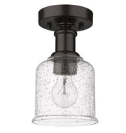 Bryant 1 Light 5.5" Flush Mount in Bronze