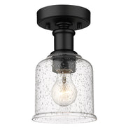 Bryant 1 Light 5.5" Flush Mount in Matte Black