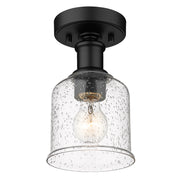 Bryant 1 Light 5.5" Flush Mount in Matte Black