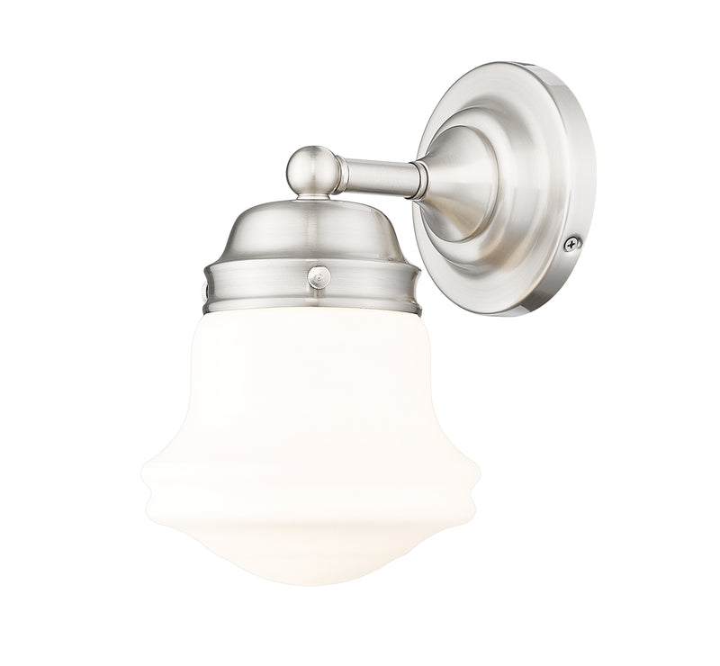 Vaughn 1 Light 6" Wall Sconce in Brushed Nickel