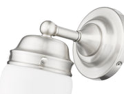 Vaughn 1 Light 6" Wall Sconce in Brushed Nickel