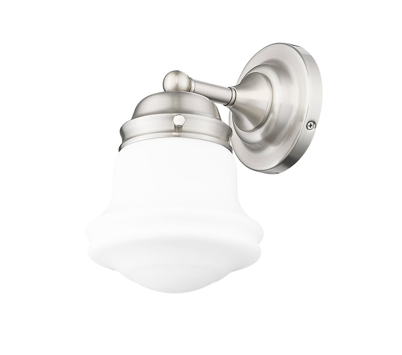 Vaughn 1 Light 6" Wall Sconce in Brushed Nickel