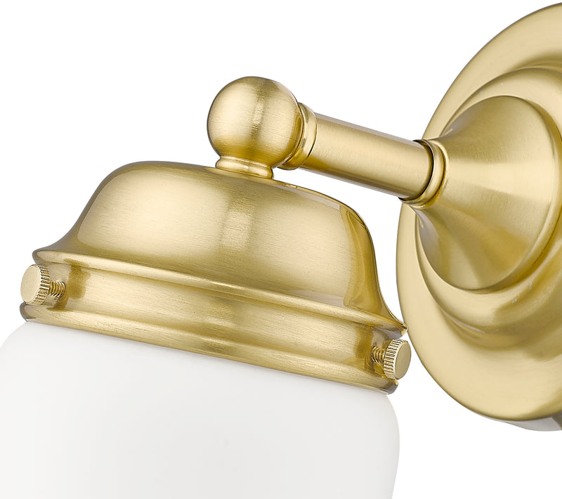Vaughn 1 Light 6" Wall Sconce in Luxe Gold