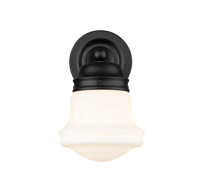 Vaughn 1 Light 6" Wall Sconce in Matte Black