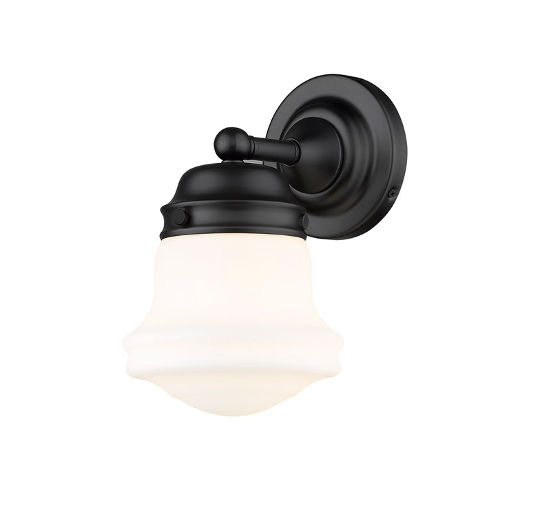 Vaughn 1 Light 6" Wall Sconce in Matte Black