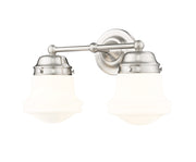 Vaughn 2 Light 15.5" Vanity in Brushed Nickel
