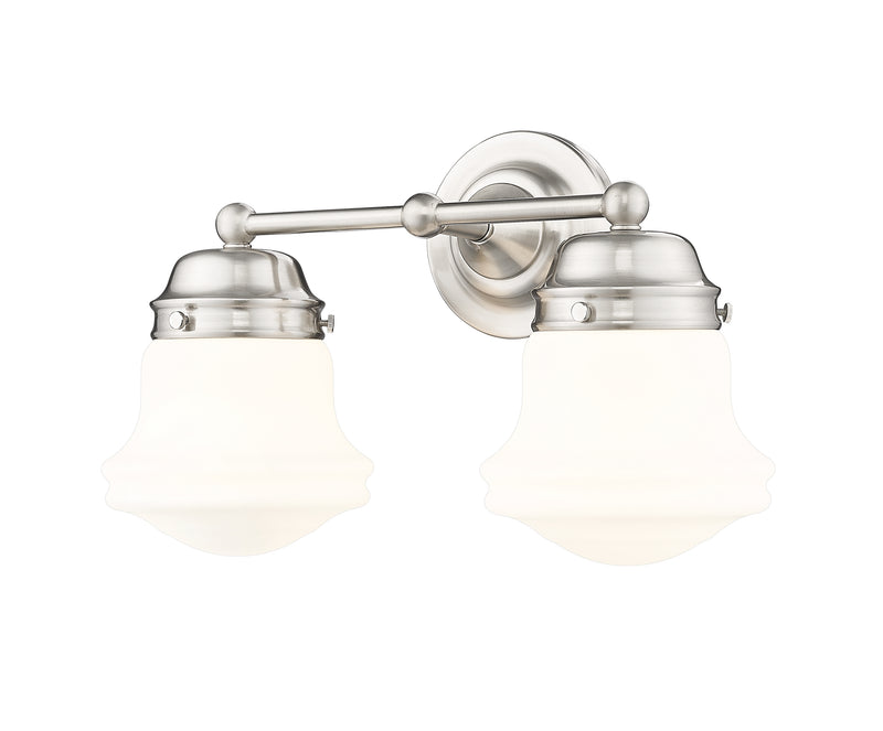 Vaughn 2 Light 15.5" Vanity in Brushed Nickel