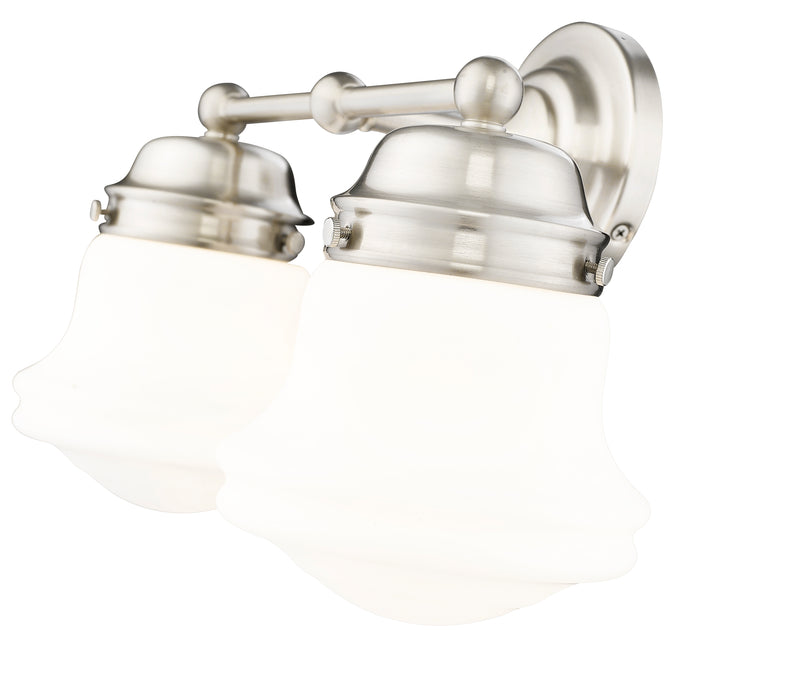 Vaughn 2 Light 15.5" Vanity in Brushed Nickel