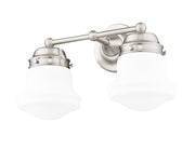 Vaughn 2 Light 15.5" Vanity in Brushed Nickel