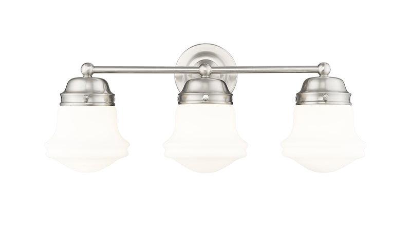 Vaughn 3 Light 22.5" Vanity in Brushed Nickel