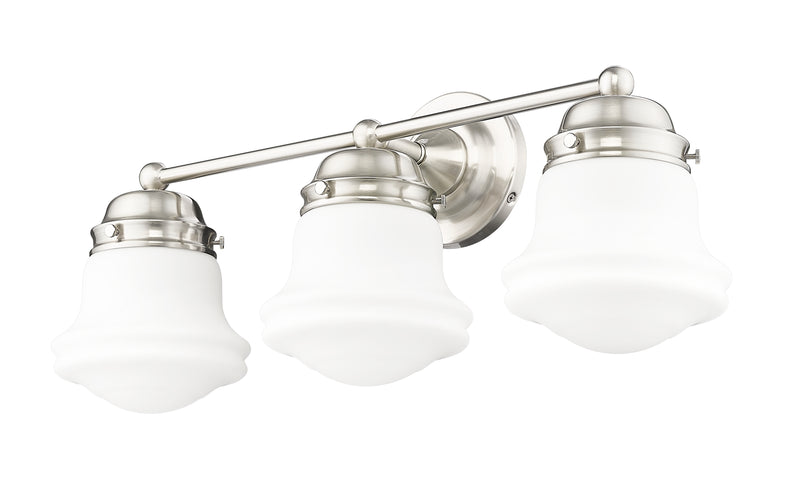 Vaughn 3 Light 22.5" Vanity in Brushed Nickel