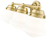 Vaughn 3 Light 22.5" Vanity in Luxe Gold