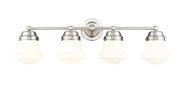 Vaughn 4 Light 31.5" Vanity in Brushed Nickel