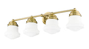 Vaughn 4 Light 31.5" Vanity in Luxe Gold