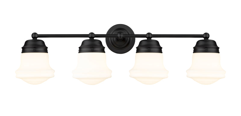 Vaughn 4 Light 31.5" Vanity in Matte Black