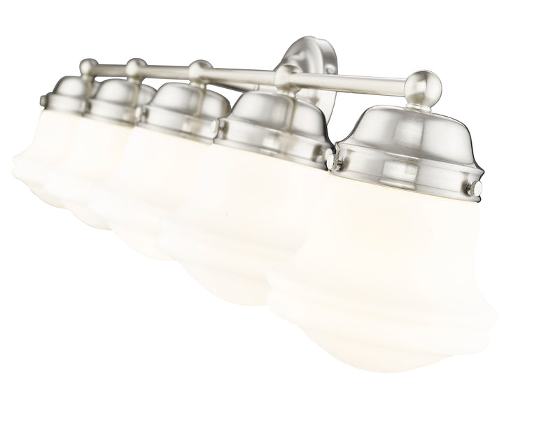 Vaughn 5 Light 40.75" Vanity in Brushed Nickel