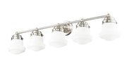 Vaughn 5 Light 40.75" Vanity in Brushed Nickel