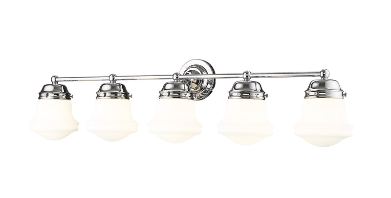 Vaughn 5 Light 40.75" Vanity in Chrome
