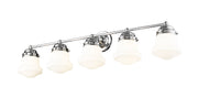 Vaughn 5 Light 40.75" Vanity in Chrome