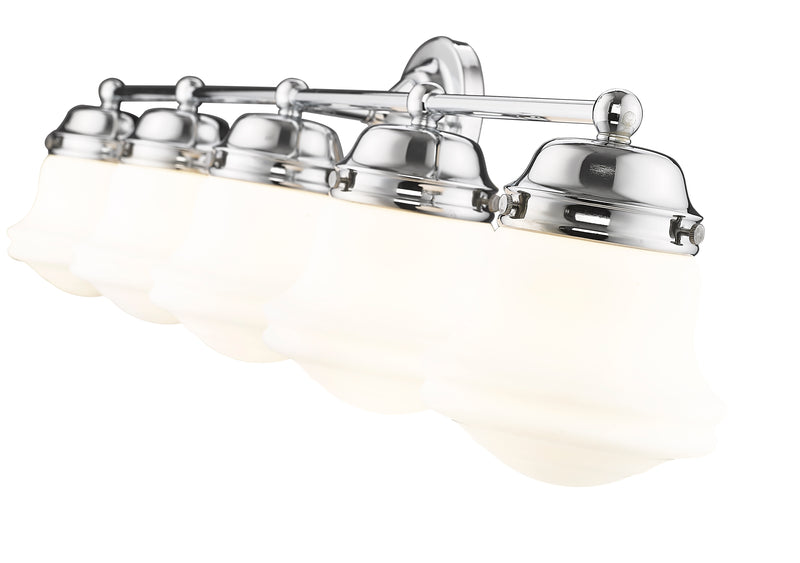 Vaughn 5 Light 40.75" Vanity in Chrome