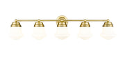 Vaughn 5 Light 40.75" Vanity in Luxe Gold