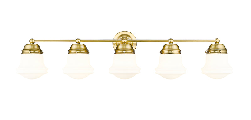 Vaughn 5 Light 40.75" Vanity in Luxe Gold