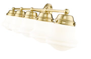 Vaughn 5 Light 40.75" Vanity in Luxe Gold