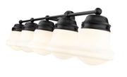 Vaughn 5 Light 40.75" Vanity in Matte Black