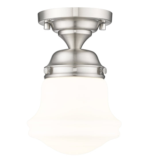Vaughn 1 Light 6" Flush Mount in Brushed Nickel