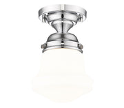 Vaughn 1 Light 6" Flush Mount in Chrome