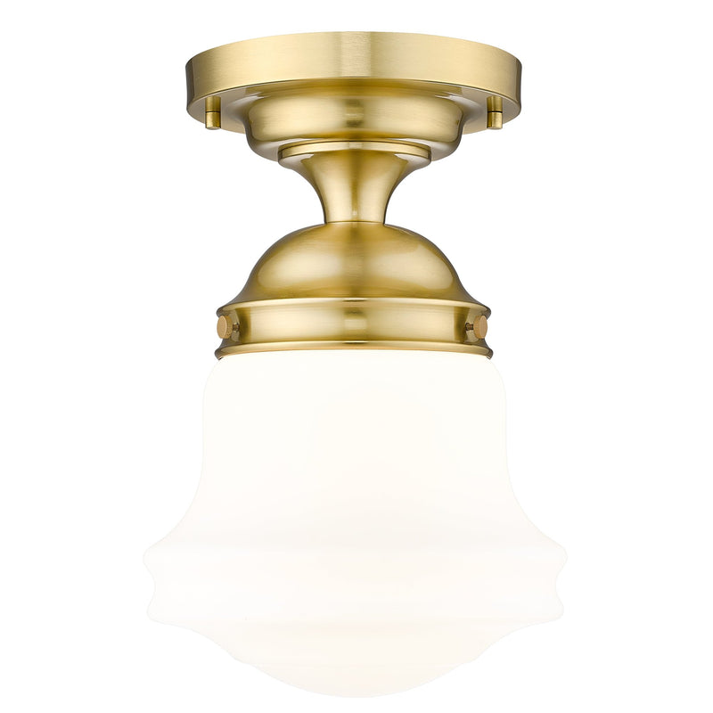 Vaughn 1 Light 10.5" Flush Mount in Luxe Gold