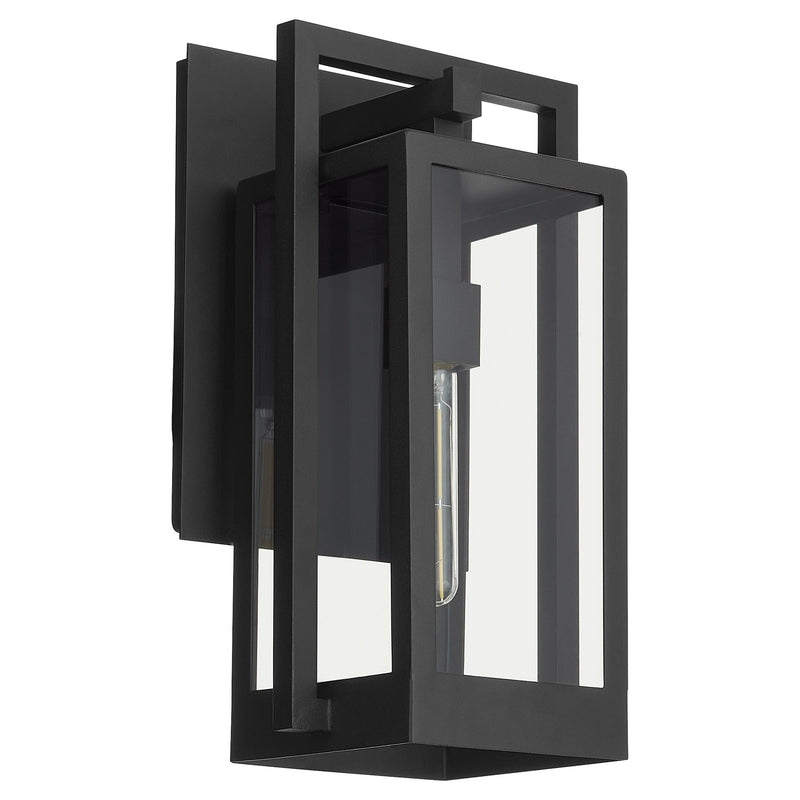 Marco 18" Outdoor Wall Lantern in Textured Black