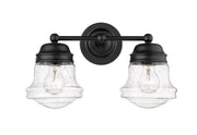 Vaughn 2 Light 15.5" Vanity in Matte Black