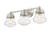 Vaughn 3 Light 22.5" Vanity in Brushed Nickel