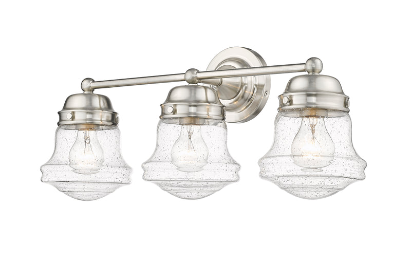 Vaughn 3 Light 22.5" Vanity in Brushed Nickel