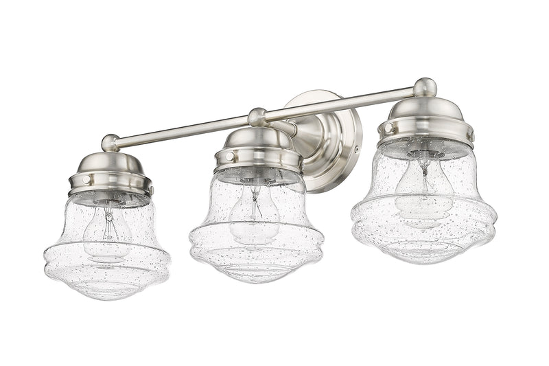 Vaughn 3 Light 22.5" Vanity in Brushed Nickel