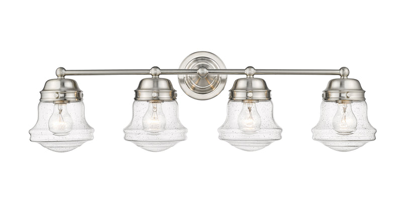 Vaughn 4 Light 31.5" Vanity in Brushed Nickel