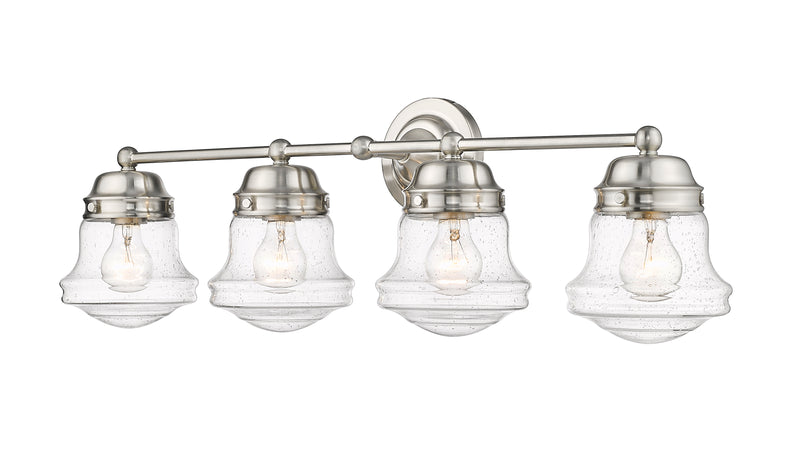 Vaughn 4 Light 31.5" Vanity in Brushed Nickel