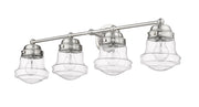 Vaughn 4 Light 31.5" Vanity in Brushed Nickel