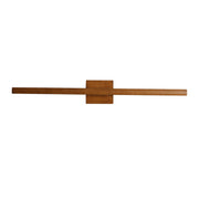 Vireo 32" Bath Vanity Light in Walnut