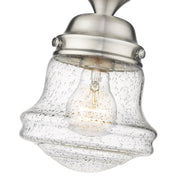 Vaughn 1 Light 6" Flush Mount in Brushed Nickel