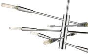 Ascension 10 Light 23.25" Chandelier in Chrome