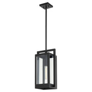 Marco 18" Outdoor Pendant in Textured Black