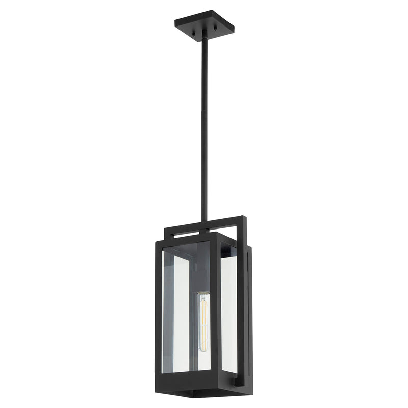 Marco 18" Outdoor Pendant in Textured Black