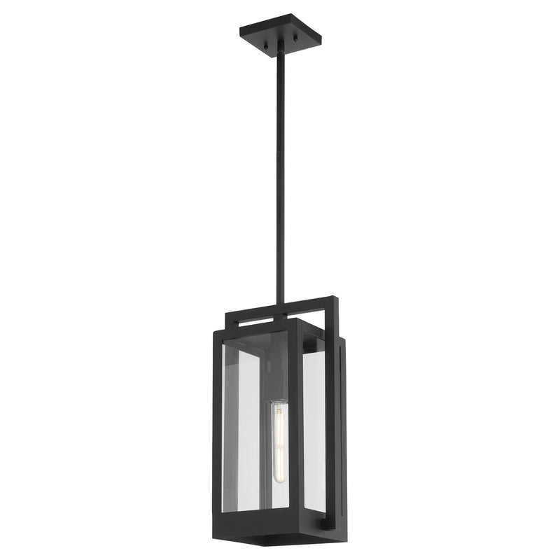 Marco 18" Outdoor Pendant in Textured Black