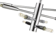Ascension 8 Light 16" Chandelier in Chrome