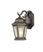 Martinsville Small 1-Light Outdoor Wall Lantern - Lamps Expo